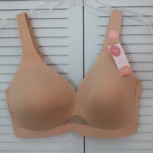 NWT 38DD CACIQUE THE MODERN COLLECTION LIGHTLY LINED NO-WIRE COMFORT BLISS BRA